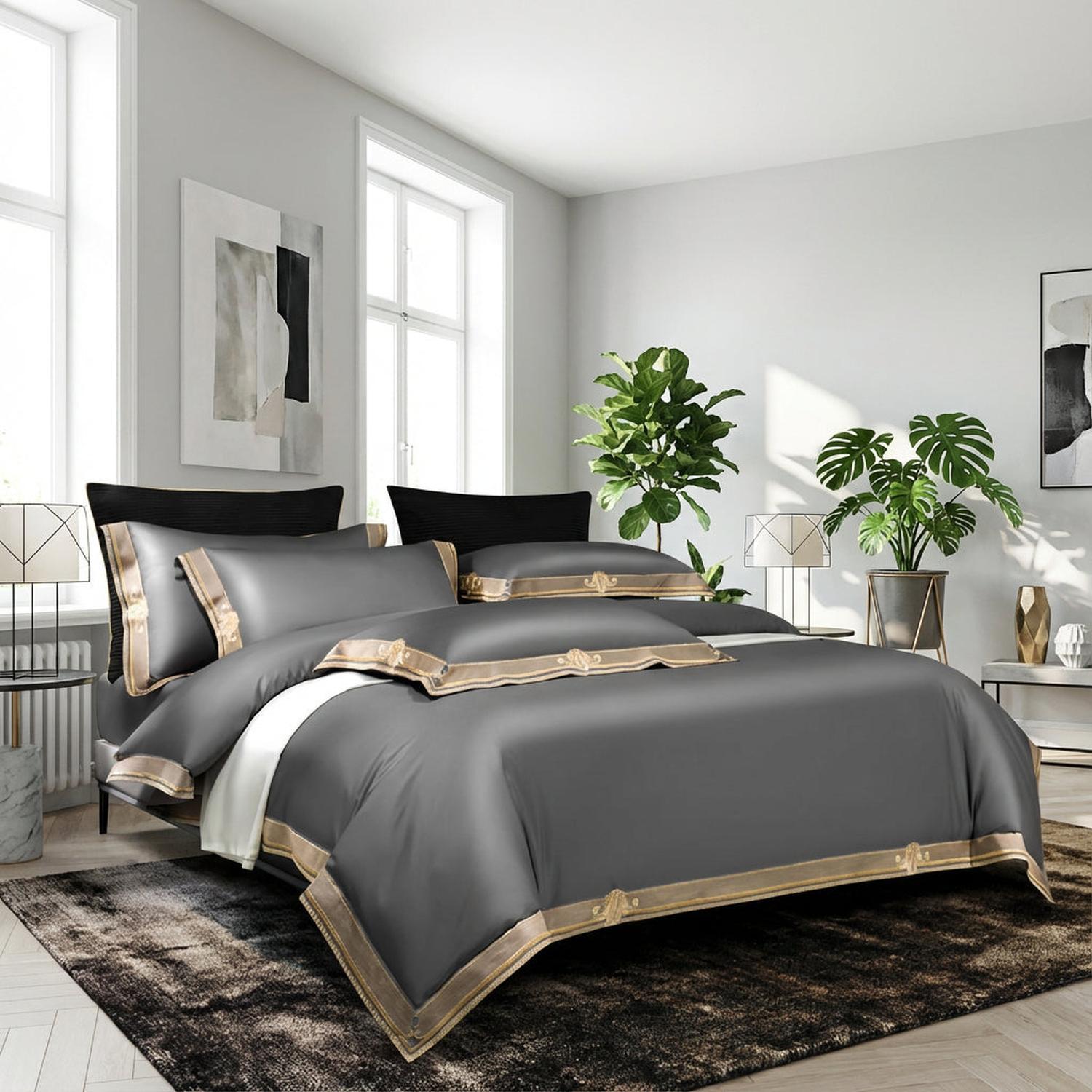 Aurelia Elegant Cotton Bedding Set Edition For Classic Sleep