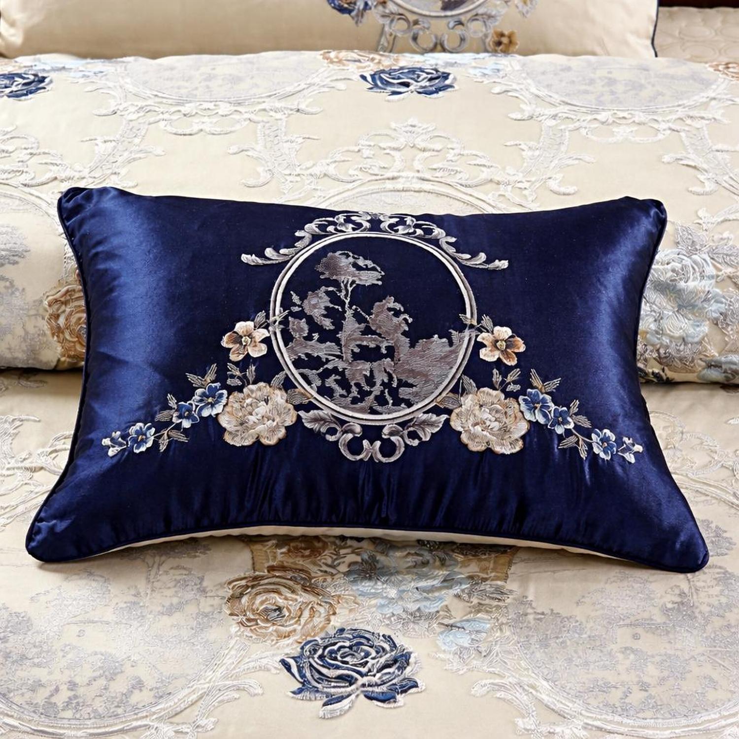 Azurea Luxurious Jacquard Bedding Set For Elegant Bedroom Decor