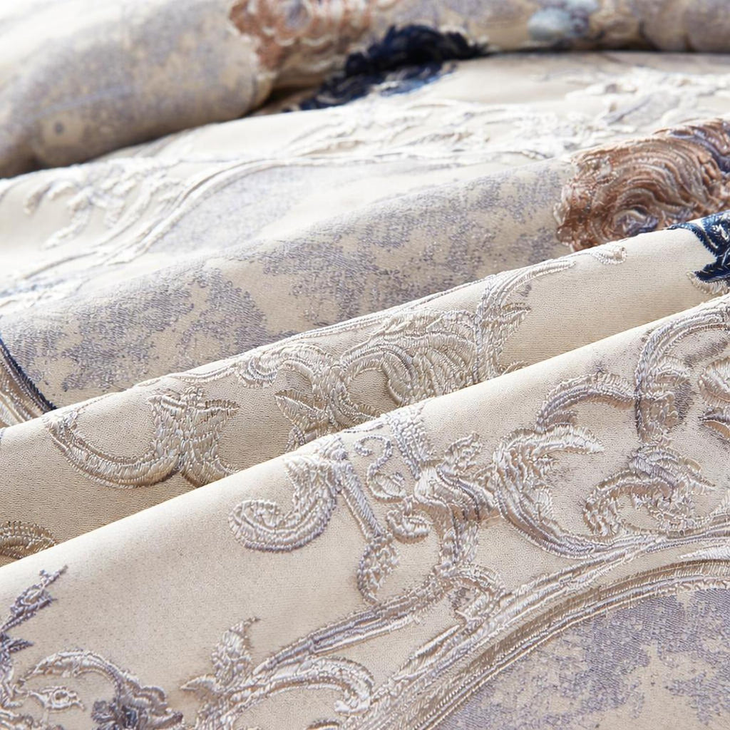 Azurea Luxurious Jacquard Bedding Set For Elegant Bedroom Decor